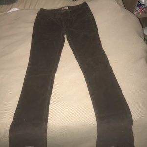 Free People brown corduroy pants!